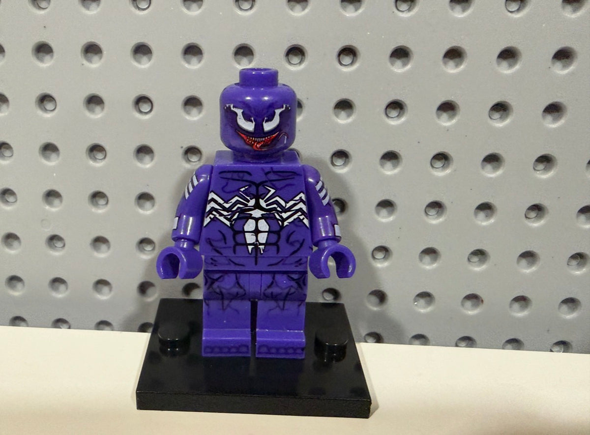 Purple Venom Marvel Super Heros CUSTOM Minifigure