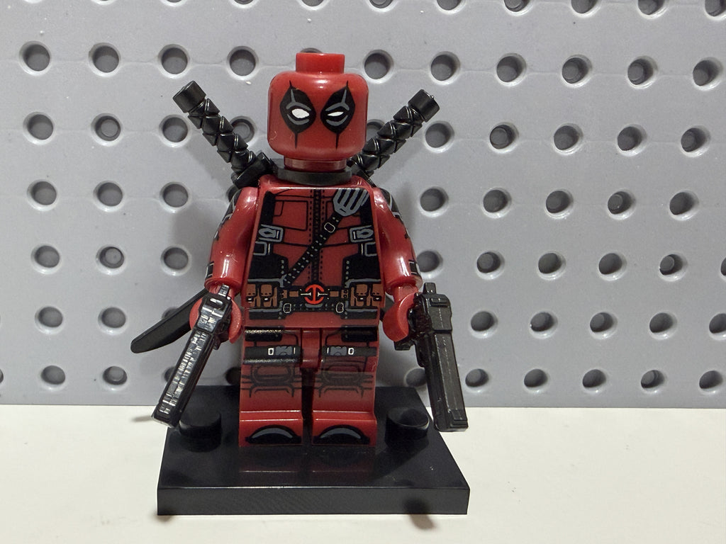 Deadpool X-Men Marvel CUSTOM Minifigure