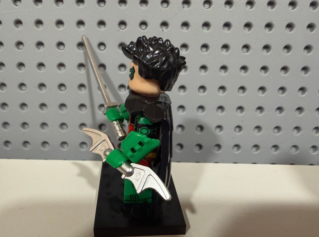 LEGO DC Super Heroes Robin Teen Titans Custom Minifigure