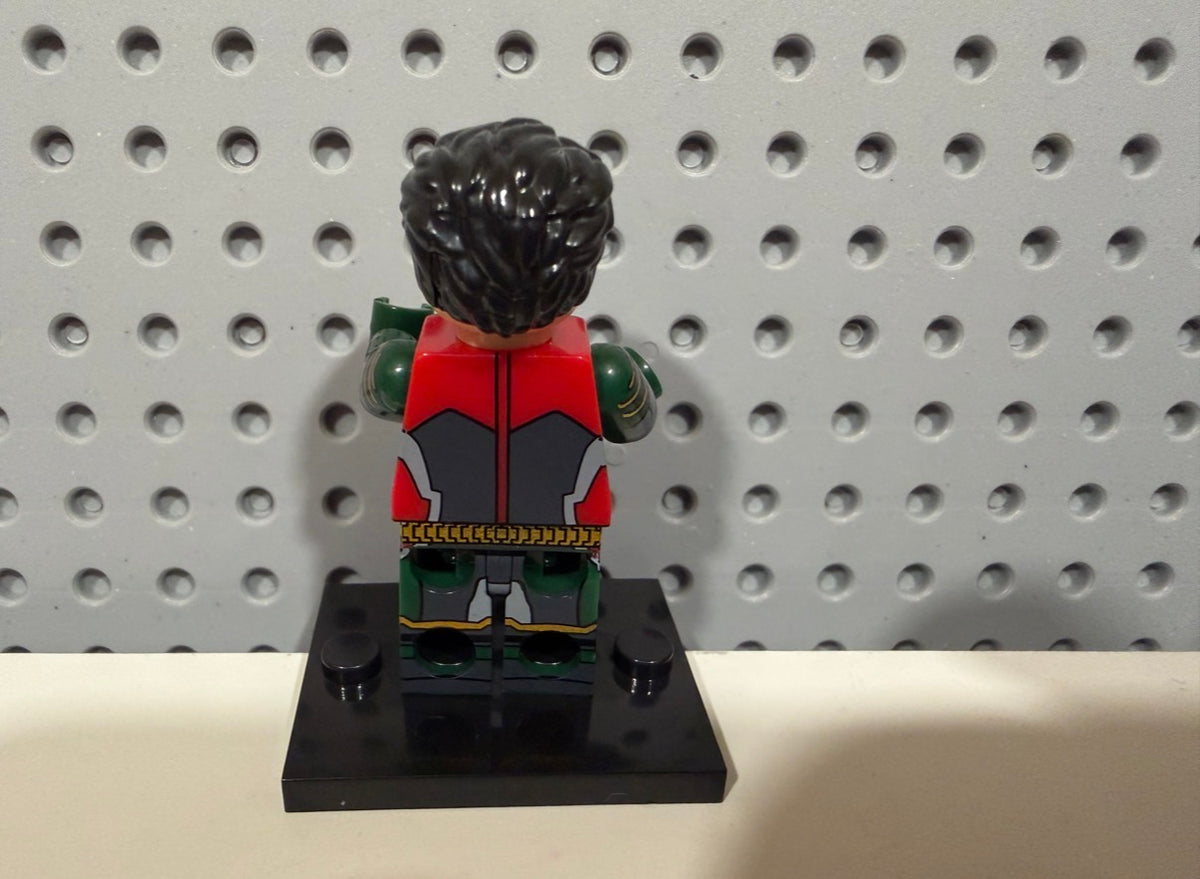 LEGO DC Super Heroes Robin Damian Wayne Custom Minifigure