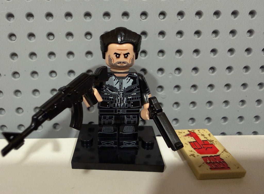 The Punisher Spider-Man Brand New Day Marvel CUSTOM Minifigure