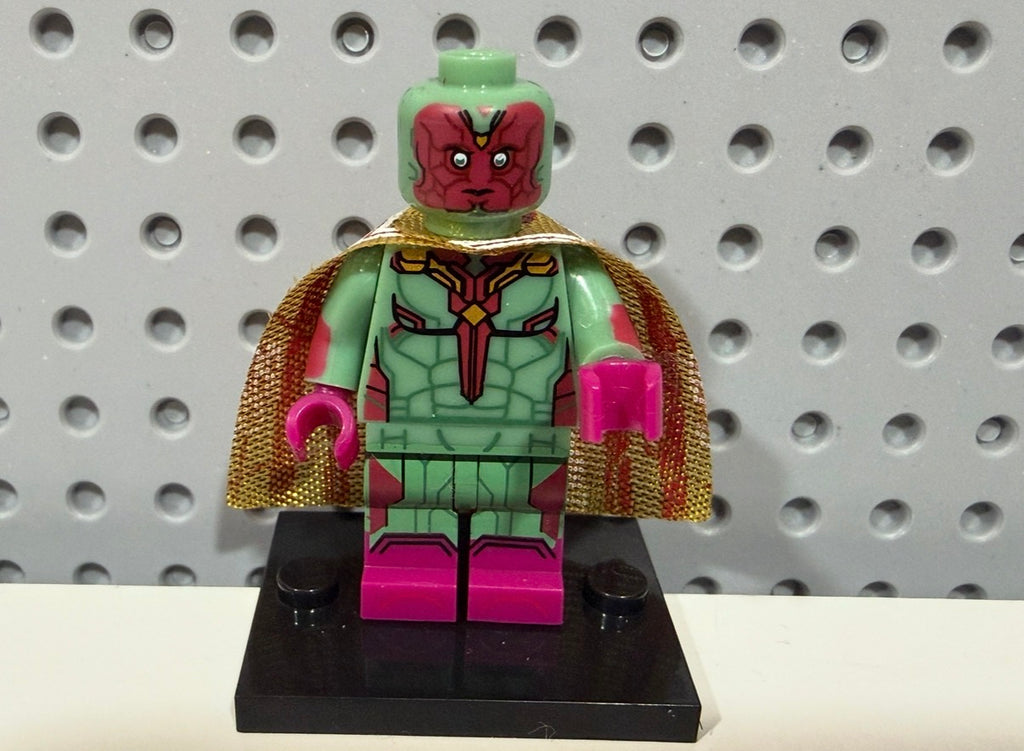 Vision Avengers Marvel Super Heros CUSTOM Minifigure
