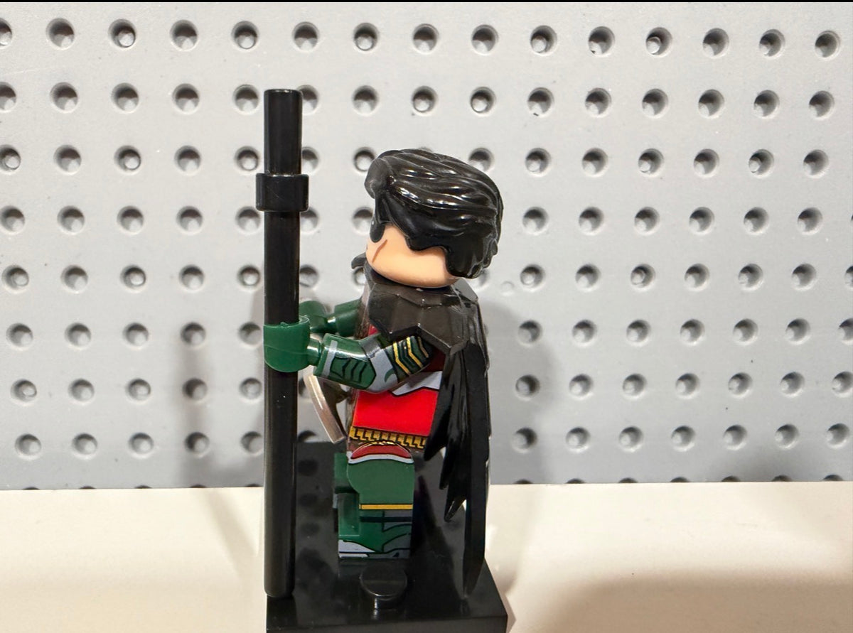 LEGO DC Super Heroes Robin Damian Wayne Custom Minifigure