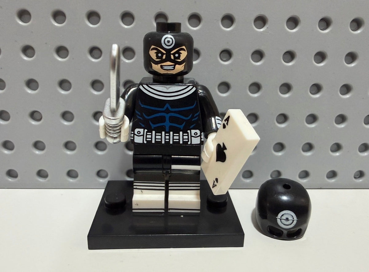 Bullseye Daredevil Marvel Super Heros CUSTOM Minifigure