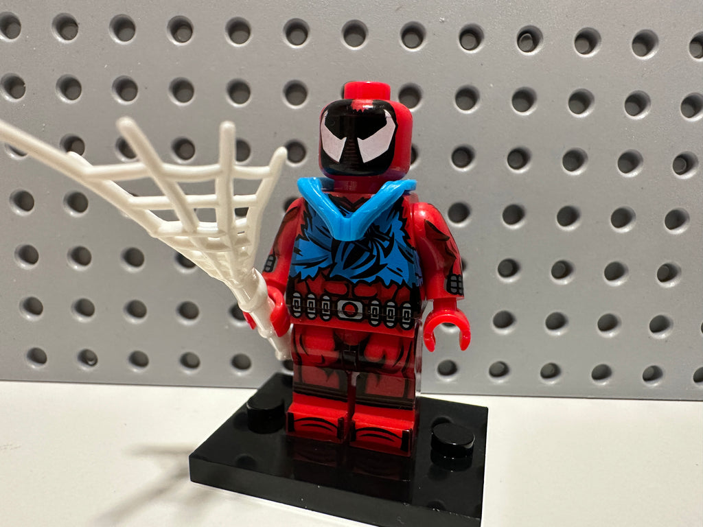 Spider-Man Scarlet Spider Marvel Super Heros CUSTOM Minifigure