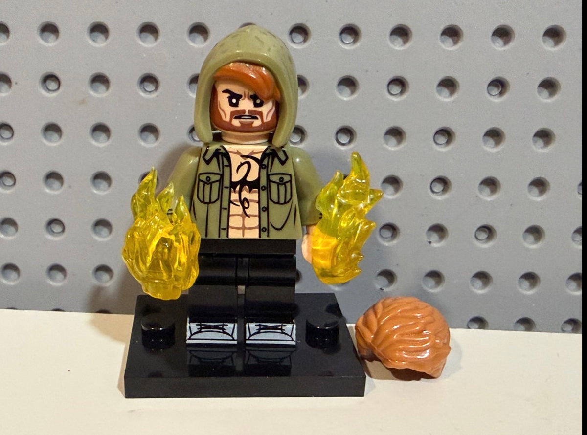 Iron Fist Danny Rand Marvel Super Heros CUSTOM Minifigure