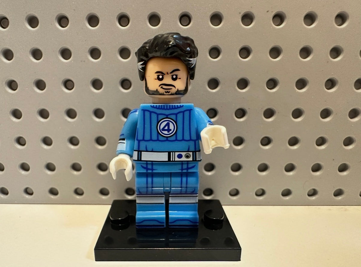 Mr Fantastic Pedro 
Marvel Fantastic 4 Custom Minifigure