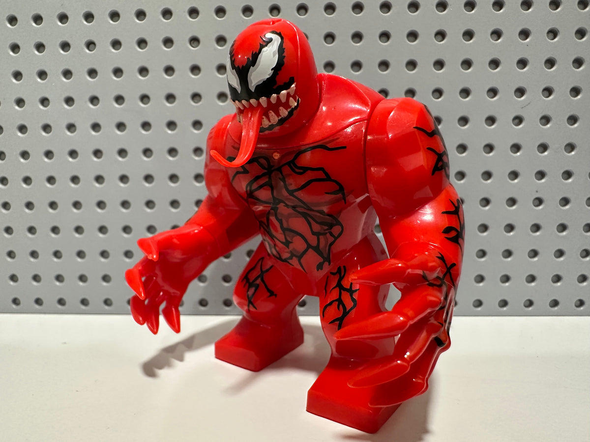 Spider-Man Carnage Big Fig CUSTOM Minifigure Marvel