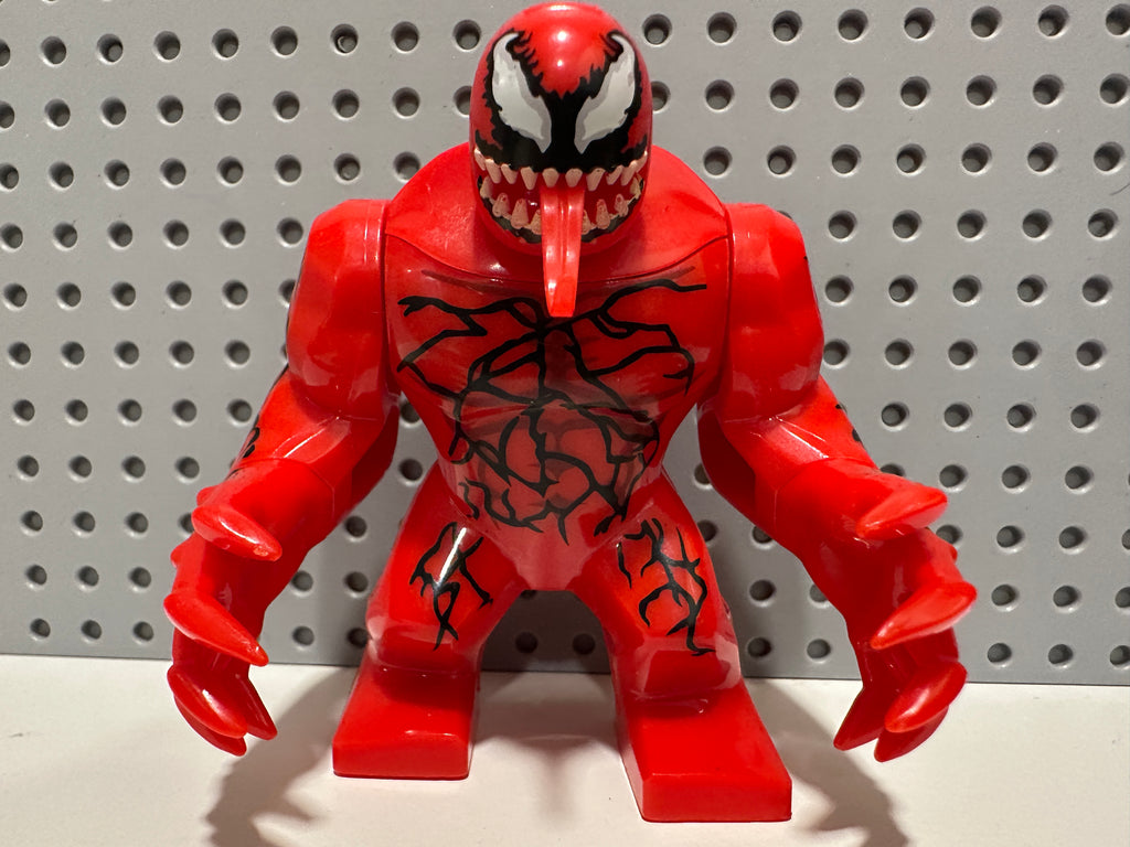 Spider-Man Carnage Big Fig CUSTOM Minifigure Marvel