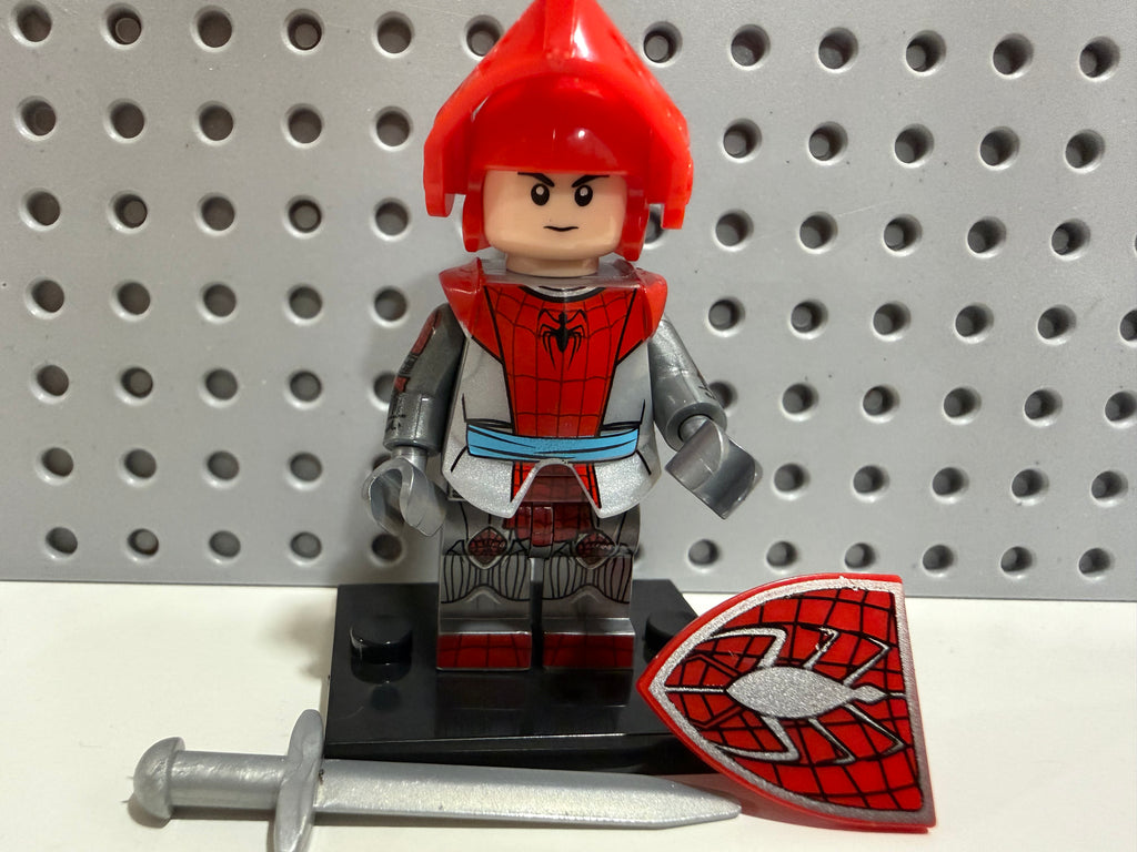 Spider-Man Knight Marvel Super Hero’s CUSTOM Minifigure