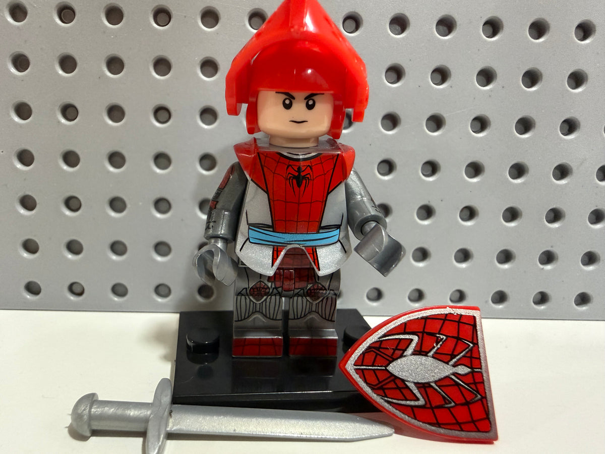 Spider-Man Knight Marvel Super Hero’s CUSTOM Minifigure
