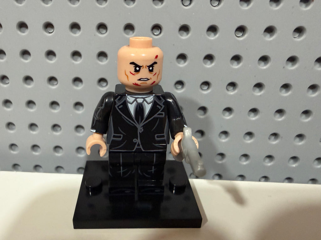 LEGO DC Super Heroes Lex Luthor Super Man Custom Minifigure